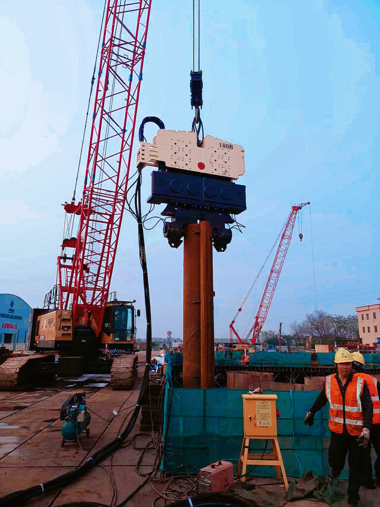 hydraulic vibro hammer 180b