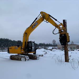 excavator mounted vibro hammer 250 model