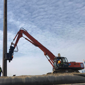 excavator side grip vibro hammer 55b model